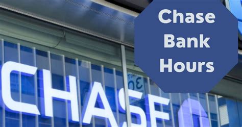 ATM Services. . Chase bank hours open